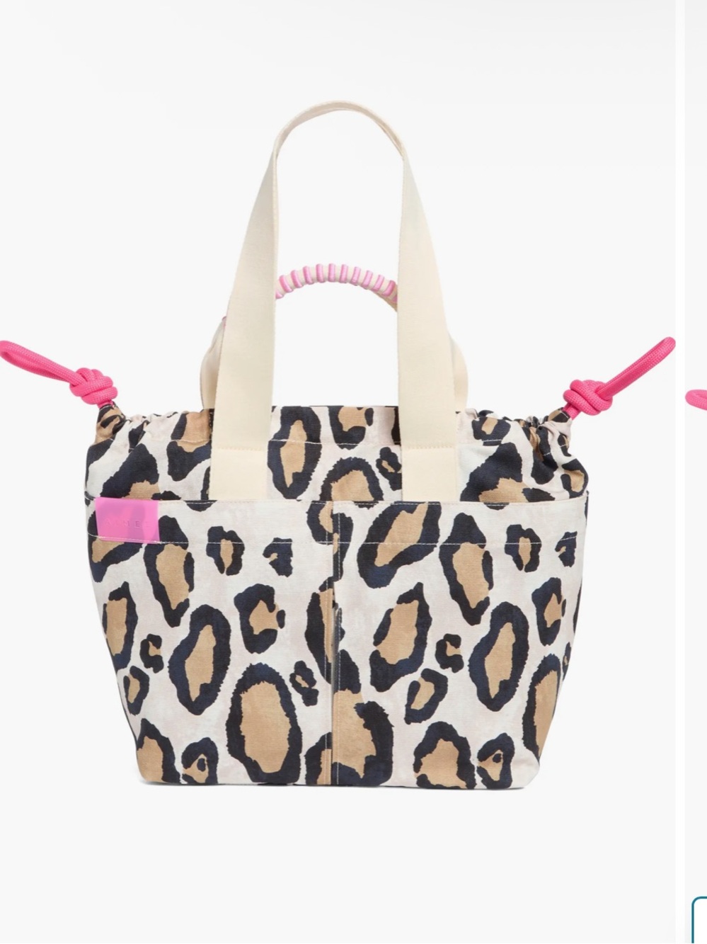 NWOT Aimee Kestenberg Coastal Carryon Canvas Tote